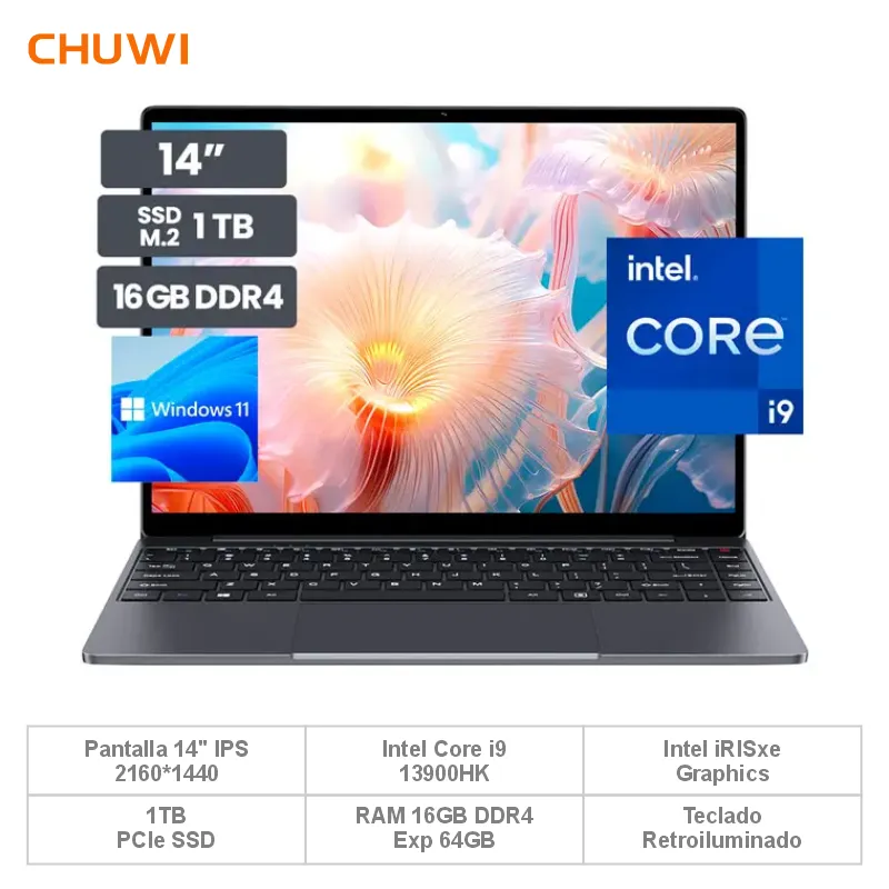 [LPCH913] LAPTOP COREBOOK X - CORE I9 13900HK - CHUWI