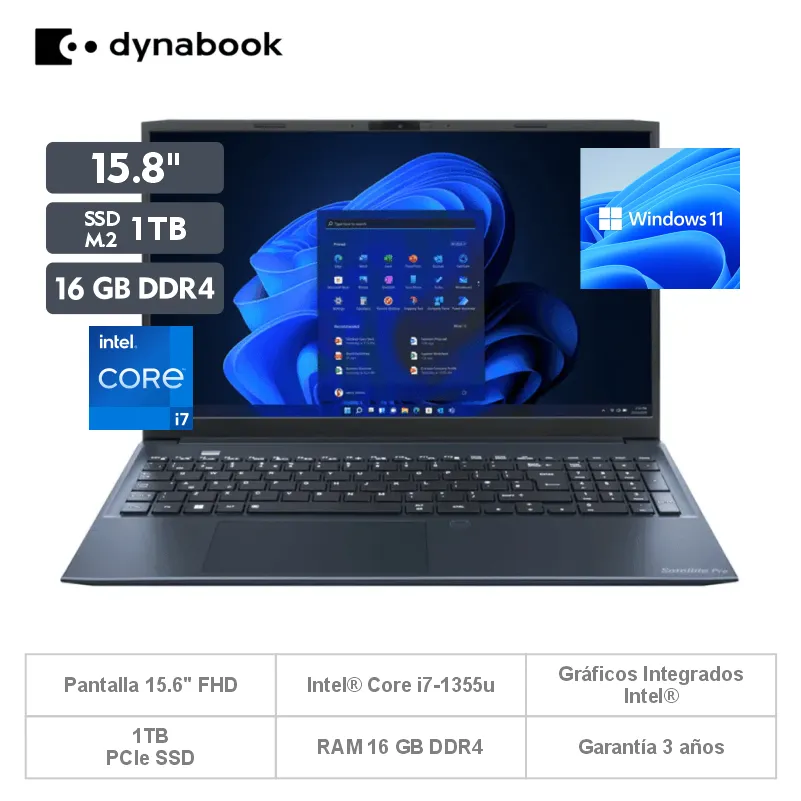 [LPSPI7D] LAPTOP SATELLITE PRO C50K - INTEL CORE I7 1355U - DYNABOOK