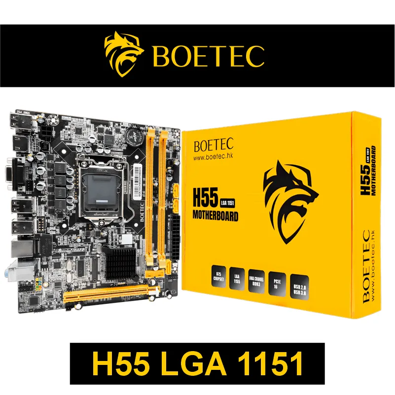 PLACA MADRE BOETEC - H55 LGA 1151