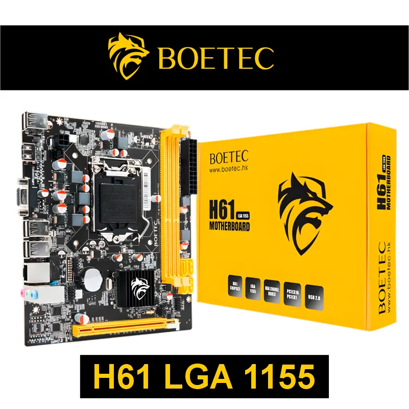 PLACA MADRE BOETEC - H61 LGA 1155
