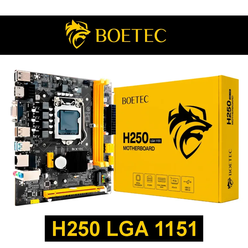 PLACA MADRE BOETEC - H250 LGA 1151