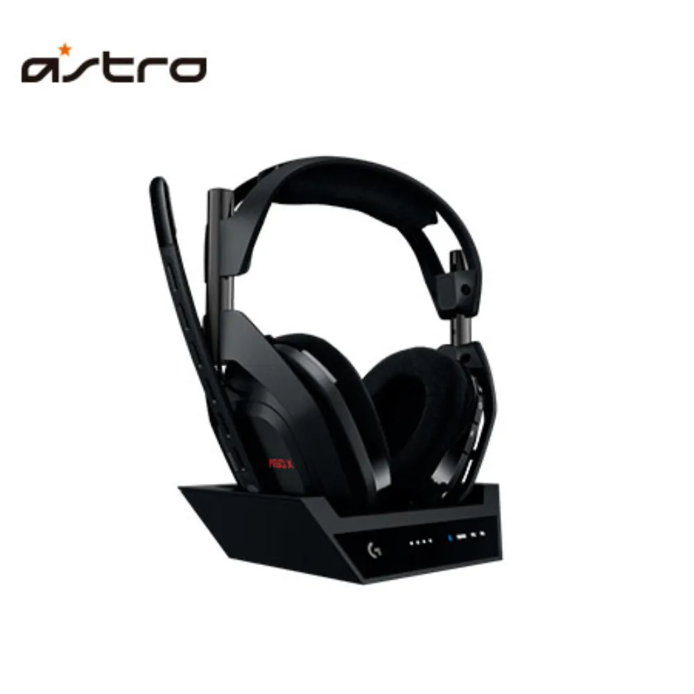[AUDI05] AUDIFONO CON MICROF LOGITECH G ASTRO A50 X LIGHTSPEED BT PS5 PC XBOX + BASE BLACK 939-002126