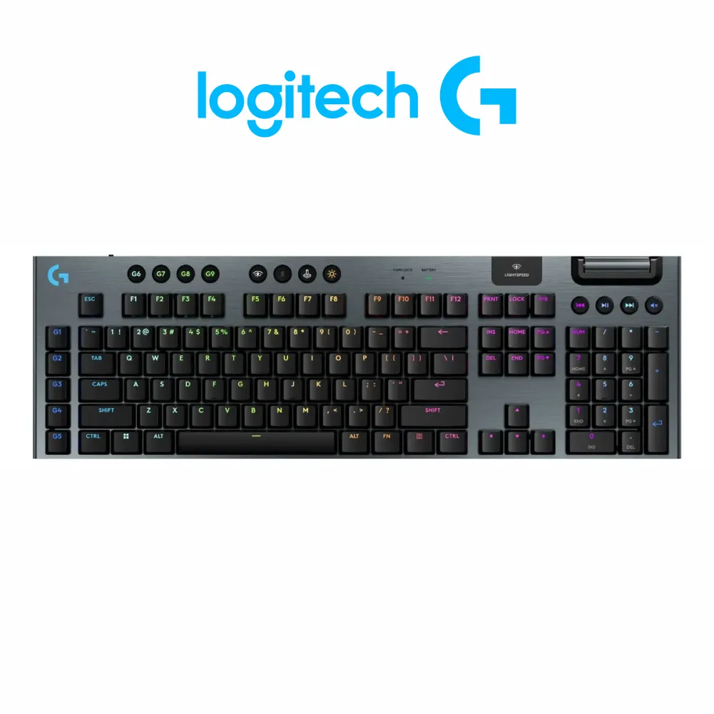 [TECLA05] TECLADO LOGITECH G915 X LIGHTSPEED BT LIGHTSYNC RGB KEYCONTROL BLACK 920-012670